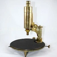 microscopio antiguo nachet